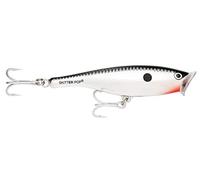 Rapala - Leurre de Pêche Skitter Pop - Leurre Pêche Construction Balsa - Matériel de Pêche d'Eau Douce - Prof de Nage Surface