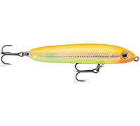 Rapala - Leurre de Pêche Skitter V - Matériel de Pêche avec Corps Translucide - Leurre Pêche d'Eau Douce et Mer - Profondeur de Nage Surface - 10cm / 14g - Fabriqué en Estonie - Bone Chartreuse