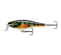 Rapala - Leurre de Pêche Super Shad Rap - Matériel de Pêche avec Corps en Balsa - Leurre Pêche d'eau Douce - Profondeur de Nage de 1,5 à 2,7m - 14cm / 45g - Fabriqué en Estonie - Live Perch