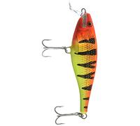 Rapala - Leurre de Pêche Super Shad Rap - Matériel de Pêche avec Corps en Balsa - Leurre Pêche d'Eau Douce - Profondeur de Nage de 1,5 à 2,7m - 14cm / 45g - Fabriqué en Estonie - Hot Perch