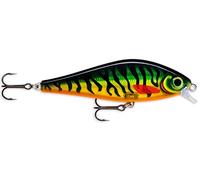 Rapala - Leurre de Pêche Super Shadow Rap - Construction Plastique - Leurre Pêche d'eau Douce Coulant Lentement - Profondeur de Nage 0,9-1,2m - Taille 11cm / 38g - Fabriqué en Estonie - Olive Green