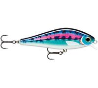 Rapala - Leurre de Pêche Super Shadow Rap - Construction Plastique - Leurre Pêche d'eau Douce Coulant Lentement - Profondeur de Nage 1-1,4m - Taille 16cm / 77g - Fabriqué en Estonie - Mr Sparkles