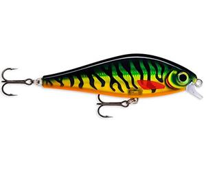 Rapala - Leurre de Pêche Super Shadow Rap - Construction Plastique - Leurre Pêche d'Eau Douce Coulant Lentement - Profondeur de Nage 0,9-1,2m - Taille 11cm / 38g - Fabriqué en Estonie - Robot Roach