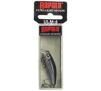 Rapala - Leurre de Pêche Ultra Light Minnow - Matériel de Pêche avec Corps Lesté - Leurre Pêche d'eau Douce - Profondeur de Nage de 0,6 à 0,9m - 4cm / 3g - Fabriqué en Estonie - Carbon