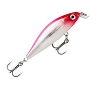 Rapala, Leurre de Pêche X-Light Minnow, Taille : 5 cm/4 g, Leurre Eau Douce Coulant, Profondeur de Nage : 0,6-0,9 m, Matériel de Pêche Plastique, Couleur : Pink Clown PCL
