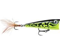 Rapala, Leurre de Pêche X-Light Pop, Taille : 4 cm/4,5 g, Leurre Eau Douce Flottant, Profondeur de Nage : Surface, Matériel de Pêche Plastique, Lime Frog LF