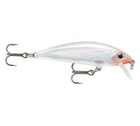 Rapala - Leurre de Pêche X Rap CountDown - Matériel de Pêche avec Construction Balsa - Leurre Pêche en Eau Douce - Fabriqué en Estonie - Prof de Nage 0.6 - 1.2 m - Taille 5 cm / 4 g - Glass Ghost