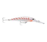 Rapala - Leurre de Pêche X-Rap Magnum - Matériel de Pêche avec Grande Bavette Plongeante - Leurre Pêche en Mer - Profondeur de Nage 12m - 18cm / 97g - Fabriqué en Estonie - Pearl Orange