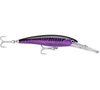 Rapala - Leurre de Pêche X-Rap Magnum - Matériel de Pêche avec Grande Bavette Plongeante - Leurre Pêche en Mer - Profondeur de Nage 12m - 18cm / 97g - Fabriqué en Estonie - Shark Mackerel UV