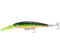 Rapala - Leurre de Pêche X-Rap Magnum - Matériel de Pêche avec Grande Bavette Plongeante - Leurre Pêche en Mer - Profondeur de Nage 6m - 14cm/46g - Fabriqué en Estonie - Pearl Orange Multicolore