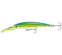 Rapala - Leurre de Pêche X-Rap Magnum - Matériel de Pêche avec Grande Bavette Plongeante - Leurre Pêche en Mer - Profondeur de Nage 3m - 11cm / 22g - Fabriqué en Estonie - Hot Pink UV Multicolore Standard