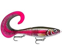 Rapala Leurre de Pêche X-Rap Otus-Matériel Corps ABS et Queue Souple PVC d'eau Douce-Profondeur de Nage 0,5 à 1m-17cm/40g-Fabriqué en Estonie-Live Rainbow Trout Adulte Unisexe, Multicolore, Standard