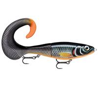 Rapala - Leurre de Pêche X-Rap Otus - Matériel de Pêche avec Corps ABS et Queue Souple PVC - Leurre Pêche d'Eau Douce - Profondeur de Nage 0,5 à 1m - 17cm/40g- Fabriqué en Estonie - Smelt On The Beach