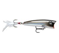 Rapala - Leurre de Pêche X-Rap Pop - Matériel de Pêche avec Grande Bouche Concave - Leurre Pêche d'Eau Douce et Mer - Profondeur de Nage Surface - 7cm / 11g - Fabriqué en Estonie - Chartreuse Ghost