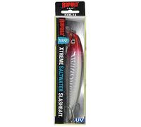 Rapala - Leurre de Pêche X-Rap Saltwater - Matériel de Pêche pour les Gros Prédateurs - Leurre Pêche Mer Tout Poisson - Profondeur de Nage 1.2-2.4m - 12cm / 22g - Fabriqué en Estonie - Red Head UV
