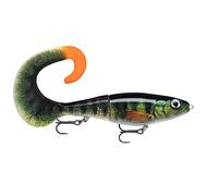 Rapala - Leurre X-Rap Otus - Corps ABS, Queue Souple PVC - Pêche d'Eau Douce - Profondeur 0,5 à 1m - 25cm/90g - Fabriqué en Estonie - Live Perch