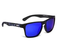 Rapala, Lunettes de Soleil Urban Polarisantes Modernes UVg-293B, Verres Bleus Miroir, Armature Vert Emeraude Mate et Noir, Matériel de Pêche Essentiel pour les Amateurs