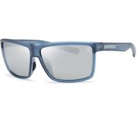 Rapala Lunettes Rockfish Matte Blue CR Grey M - Grey Mirror Lens I Matte Blue Cristal Frame - RA4226012