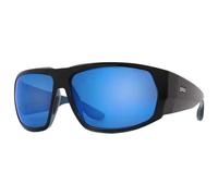 Rapala, Matériel de Pêche, Precision Agatti, Lunettes Polarisantes 100% Anti UVA-UVB, Armature Bleu Roi et Noir, Fabriquées et Peintes à la Main en Italie, Verres gris Anti-Reflet Miroir Bleu
