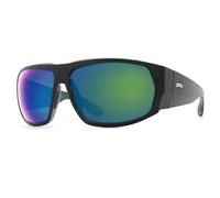 Rapala, Matériel de Pêche, Precision Agatti Lunettes Polarisantes 100% Anti UVA-UVB, Armature Vert et Noir Mate, Fabriquées et Peintes à la Main en Italie, Verres Ambre Anti-Reflet Miroir Vert