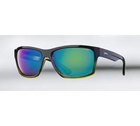 Rapala, Matériel de Pêche, Precision Faial, Lunettes Polarisantes 100% Anti UVA-UVB, Fabriquées et peintes à la Main en Italie, Verres Ambre avec Traitement Anti-Reflet Miroir Vert