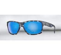 Rapala - Matériel de Pêche - Precision Faial - Lunettes Polarisantes 100% Anti UVA-UVB - Fabriquées et peintes à la Main en Italie - Verres Gris avec Traitement Anti-Reflet Miroir Bleu