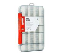 Rapala - Matériel de Pêche - Tackle Tray 356 - Boite de Pêche Robuste - Taille 35,6 x 22,7 x 4,8 cm - Fabriquée en Finlande, White Red