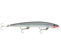 Rapala Leurre de Pêche MaxRap-Matériel Corps Aérodynamique Mer-Profondeur de Nage 0,3 à 0,9m-15cm / 23g-Fabriqué en Estonie-Flake Silver Adulte Unisexe, 15 cm / 23 g