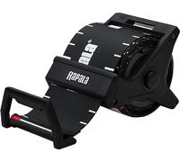 Rapala - Mètre Rétractable RCD Roll Ruler - Matériel de Pêche - Mètre Ruban de 150 cm - Ruban Mesure À Ressort - Surface Résistante à l'Eau et aux UV - Indicateurs de Grande Taille - Noir