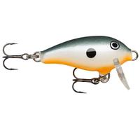 Rapala Leurre de Pêche Mini Fat Rap-Matériel Corps Compact en Balsa d'eau Douce-Profondeur de Nage 0,9 à 1,8m-3cm / 4g-Fabriqué en Estonie-Orange Shad Adulte Unisexe, Standard