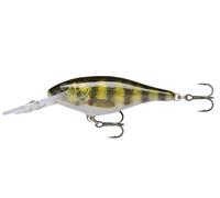 Rapala - Leurre de Pêche Shad Rap - Leurre Pêche Construction Balsa - Matériel de Pêche d'Eau Douce - Prof de Nage 2.4-4.5m - Taille 9cm / 15g - Fabriqué en Estonie - Live Roach