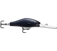 Rapala Shadow Rap Jack Deep Leurre de Pêche 7cm/10g Matte Black UV