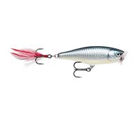 Rapala Skitter Pop Leurre Popper de Surface 7cm/7g Balsa Eau Douce | Construction balsa - Popper de surface - Animation en twitching - Nage en surface - Fabriqué en Estonie