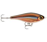 Rapala SSDRJ11 Super Shadow Wrap Bocal 4,3" (11 cm), SMB Squelette sur la plage