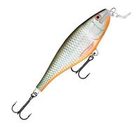 Rapala - Super Shad Rap un leurre flottant pour la pêche au lancer en eau douce pour les brochets, perches et black bass - 14cm,45g coloris Redfin Shiner