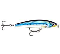 Rapala - Leurre de Pêche X-Rap Magnum Prey - Matériel de Pêche en Mer pour Poissons et Carnassiers - Profondeur de Nage 0.3 - 0.6 m - Taille 10 cm / 41 g - Fabriqué en Estonie - Hd Blue Sardine
