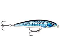 Rapala - Leurre de Pêche X-Rap Magnum Prey - Matériel de Pêche en Mer pour Poissons et Carnassiers - Profondeur de Nage 0.3 - 0.6 m - Taille 10 cm / 41 g - Fabriqué en Estonie -Hd Silver Blue Mackerel
