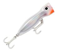 Rapala - Leurre de Pêche X-Rap Magnum Xplode - Matériel de Pêche Corps Robuste Monobloc ABS - Leurre Pêche en Mer - Profondeur de Nage Surface - 13cm / 62g - Fabriqué en Estonie - Glass Ghost