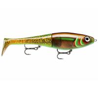 Rapala - Leurre de Pêche X-Rap Peto - Matériel de Pêche avec Queue Souple - Leurre Pêche d'eau Douce - Profondeur de Nage 0.5-1 m - Taille 14 cm / 39 g - Fabriqué en Estonie - Green Motoroil UV