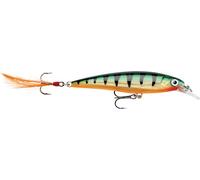 Rapala - Leurre de Pêche X-Rap - Matériel de Pêche d'Eau Douce - Leurre Pêche avec Profil 3D, Teaser Plumes et Brill - Profondeur de Nage 0.6-0.9m - 4cm / 2g - Fabriqué en Estonie - Legendary Perch