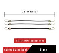 Rapduty-Corde Élastique De Remorquage Pour Enfant,25-30cm - Type Black 3pcs
