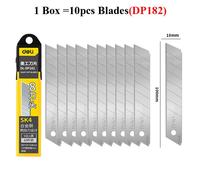 Rapduty-Couteau Utilitaire En Acier Inoxydable,Coupe-Boîte Multifonction,Ouvre-Bouteille,18 Ouvre-Bouteille,Règle À Vis,Entrepôt,Tout Usage,6 En 1 - Type 1box Dp182 18mm