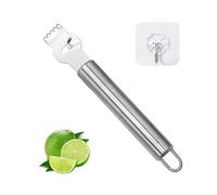 Râpe 1 pièce avec crochet en 1 pièce, grattoir à zeste de citron et d'orange, éplucheur en acier inoxydable, coupe-citron, outils pour cuisine et bar