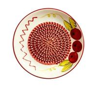 Râpe à ail | Bol de cuisine esthétique antidérapant - Râpe en céramique pour chocolat, fromage, noix, wasabi, oignon, igname, maison, cuisine, comptoir, restaurant, camping