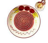 Râpe à ail en céramique - Râpe à main en céramique de qualité alimentaire - Râpe en céramique pour ail, gingembre, chocolat, noix, wasabi, oignons, racine de yam - Pour la maison, l'appartement, le