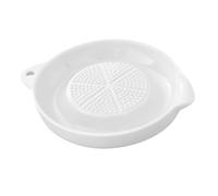 Râpe À Ail, Râpe À Ail En Céramique, Fait À La Main, Préparation De Cuisine À Domicile, for Broyer Les Carottes, Le Gingembre, Le Curcuma, Passe Au Lave-vaisselle(White,S)