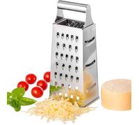 Râpe à boîte - Inox - Multifonction - 4 côtés - Légumes - Fruits - Fromages