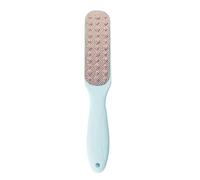 Râpe à callosités de qualité supérieure - Râpe à pieds en acier inoxydable et lime à pied double face, partenaire idéal pour les pieds doux et lisses, convient pour les pieds secs et craquelés (vert)