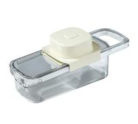 Râpe À Fromage avec Protège-main, Coupe-légumes de Cuisine 6 en 1, Facile À Nettoyer, Lames Multi-tailles