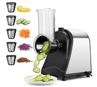 Râpe à fromage électrique 5 en 1 250 W pour salades